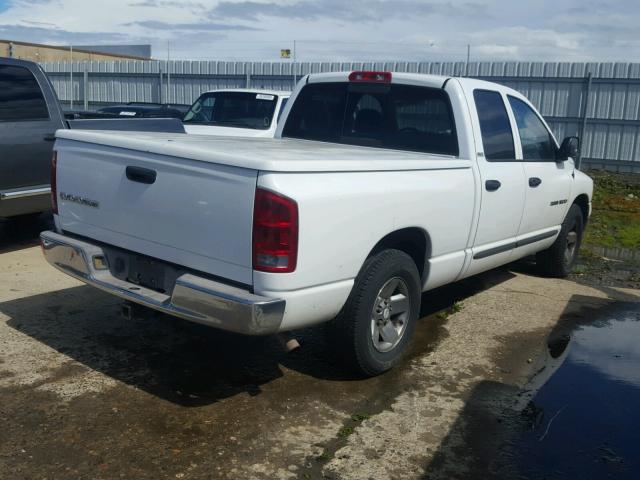 1D7HA18N22S559861 - 2002 DODGE RAM 1500 WHITE photo 4