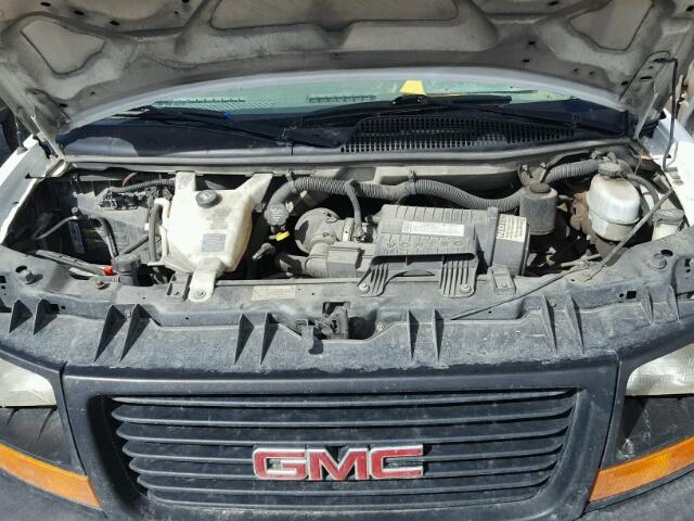 1GTGG29C481912185 - 2008 GMC SAVANA G25 WHITE photo 7