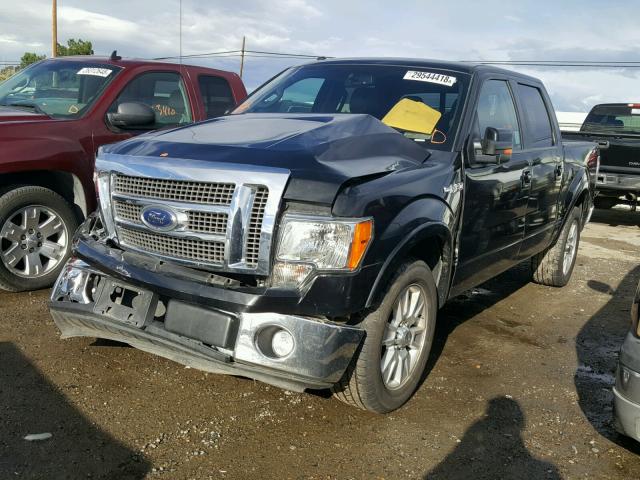 1FTFW1CFXCFC99495 - 2012 FORD F150 SUPER BLACK photo 2