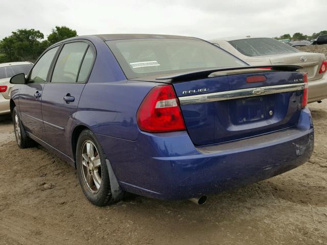 1G1ZT52895F259890 - 2005 CHEVROLET MALIBU LS ლურჯი ფოტო 3