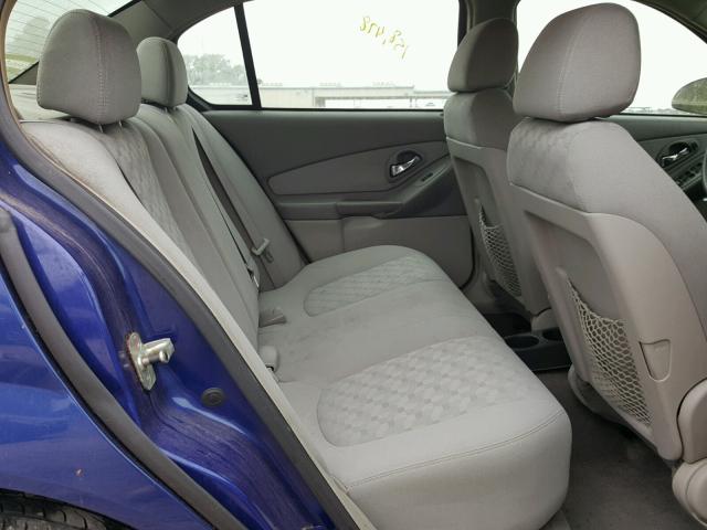 1G1ZT52895F259890 - 2005 CHEVROLET MALIBU LS ლურჯი ფოტო 6