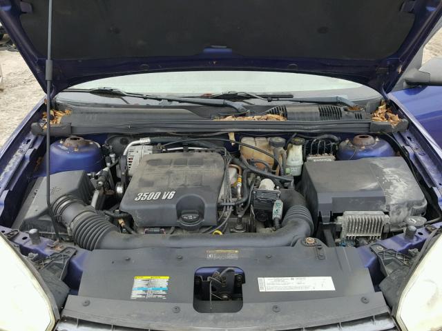 1G1ZT52895F259890 - 2005 CHEVROLET MALIBU LS ლურჯი ფოტო 7