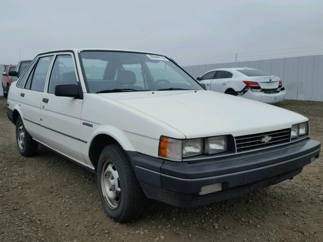 1Y1SK5141JZ052618 - 1988 CHEVROLET NOVA WHITE photo 1