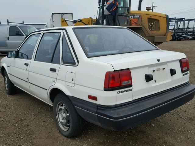 1Y1SK5141JZ052618 - 1988 CHEVROLET NOVA WHITE photo 3