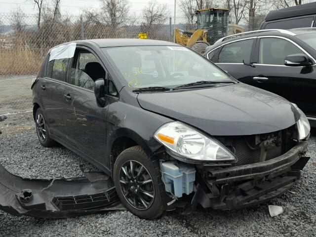 3N1BC1CP0BL358562 - 2011 NISSAN VERSA S BLACK photo 1