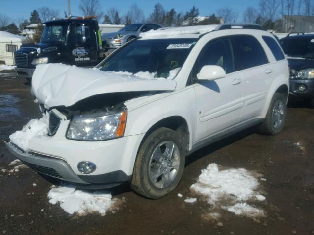 2CKDL43F596219405 - 2009 PONTIAC TORRENT WHITE photo 2