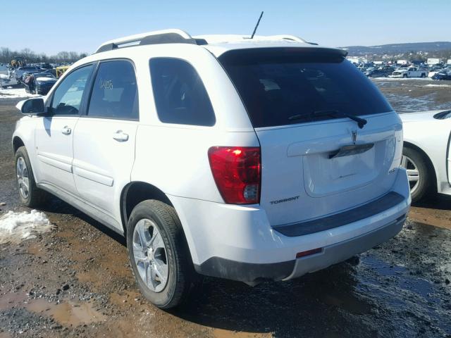 2CKDL43F596219405 - 2009 PONTIAC TORRENT WHITE photo 3