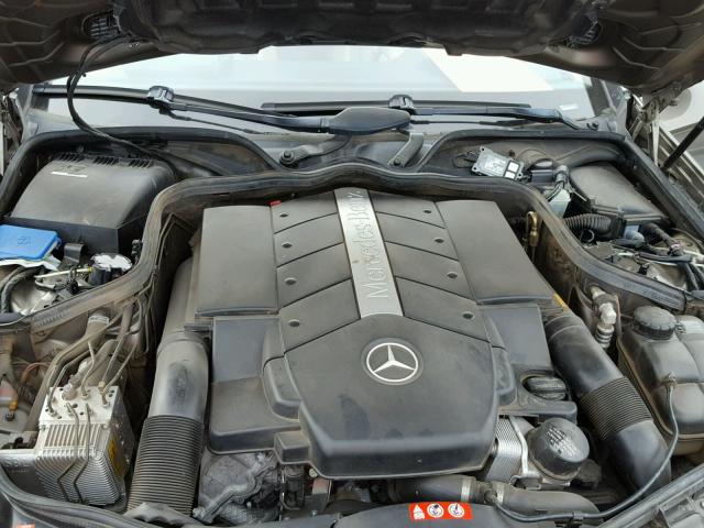 WDDDJ75X76A012524 - 2006 MERCEDES-BENZ CLS 500C BROWN photo 7