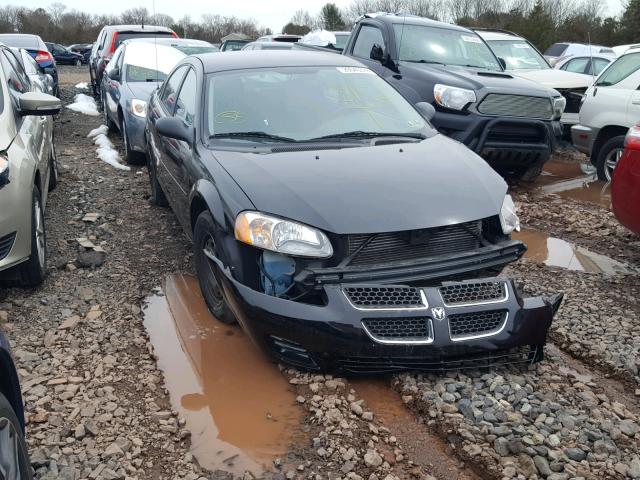 1B3EL36XX4N363452 - 2004 DODGE STRATUS SE BLACK photo 1