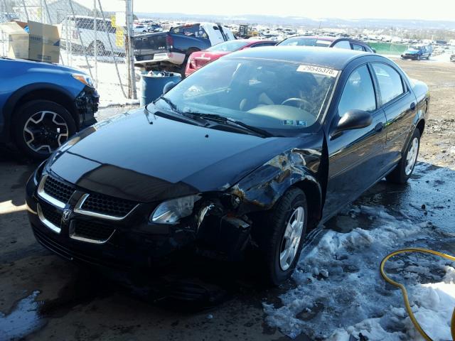 1B3EL36XX4N363452 - 2004 DODGE STRATUS SE BLACK photo 2