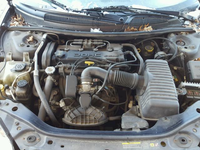 1B3EL36XX4N363452 - 2004 DODGE STRATUS SE BLACK photo 7