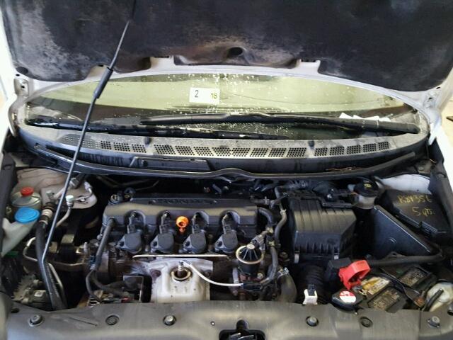 1HGFA16928L023312 - 2008 HONDA CIVIC EXL WHITE photo 7