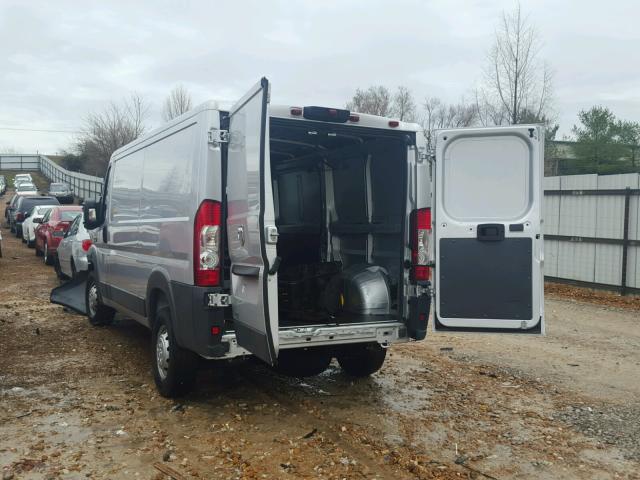 3C6TRVAG9GE119475 - 2016 RAM PROMASTER 银色 照片 3