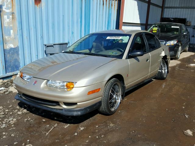 1G8ZH52871Z339006 - 2001 SATURN SL1 TAN photo 2