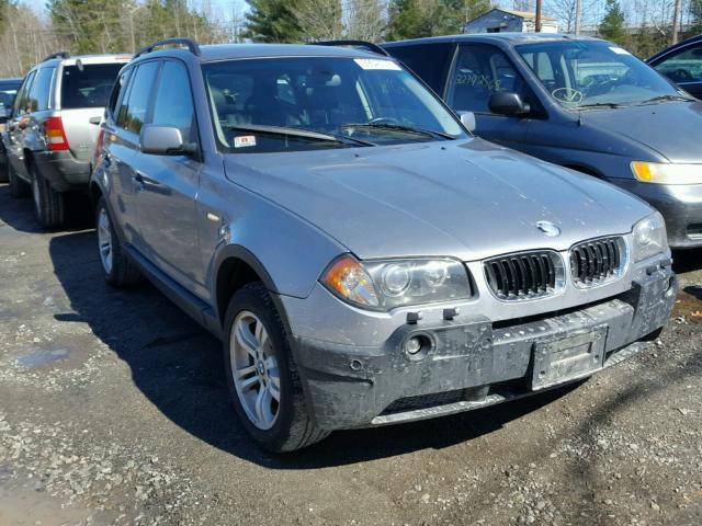 WBXPA93425WD19425 - 2005 BMW X3 3.0I SILVER photo 1