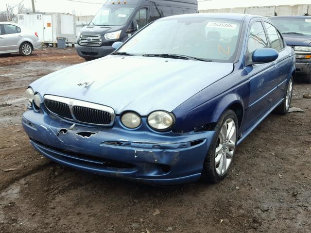 SAJEB53D22XC44470 - 2002 JAGUAR X-TYPE SPO BLUE photo 2