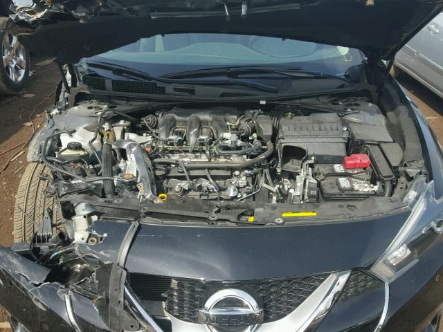 1N4AA6AP5HC445169 - 2017 NISSAN MAXIMA 3.5 BLACK photo 7