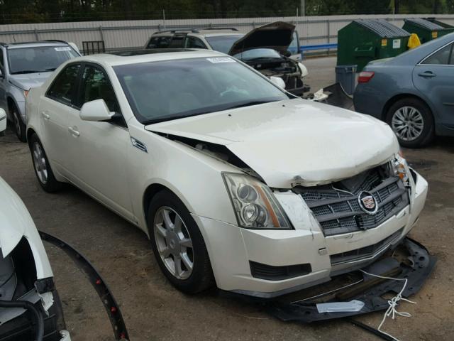 1G6DM577880122092 - 2008 CADILLAC CTS WHITE photo 1