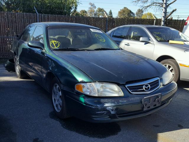 1YVGF22C215236342 - 2001 MAZDA 626 ES GREEN photo 1