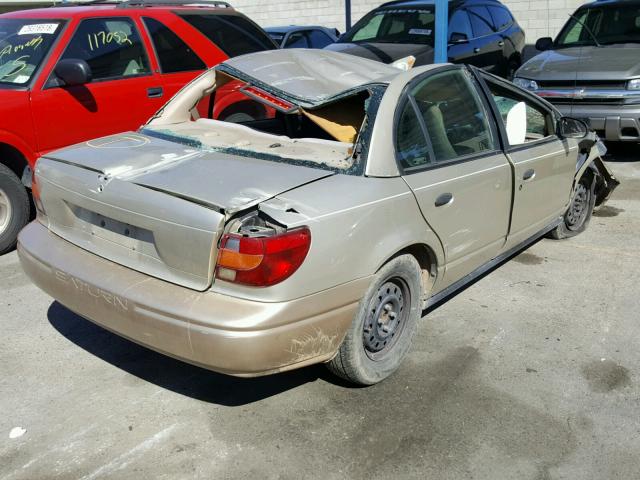 1G8ZG52862Z199454 - 2002 SATURN SL1 GOLD photo 4