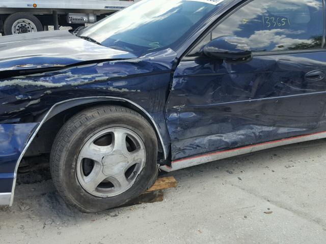 2G1WX15K029117729 - 2002 CHEVROLET MONTE CARL BLUE photo 9