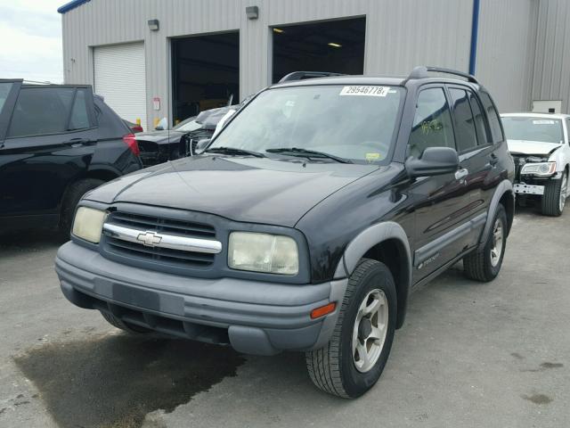 2CNBJ734436917947 - 2003 CHEVROLET TRACKER ZR BLACK photo 2