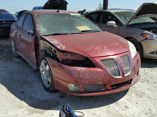 1G2ZL577894247176 - 2009 PONTIAC G6 GXP RED photo 1