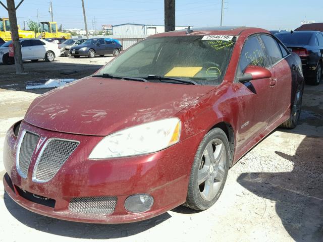 1G2ZL577894247176 - 2009 PONTIAC G6 GXP RED photo 2