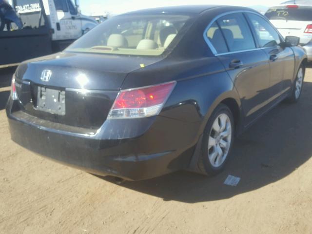 JHMCP26738C065314 - 2008 HONDA ACCORD EX BLACK photo 4