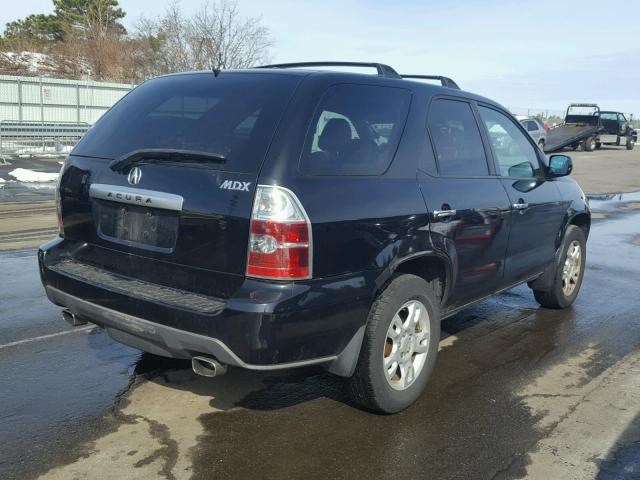 2HNYD18615H525460 - 2005 ACURA MDX TOURIN BLACK photo 4