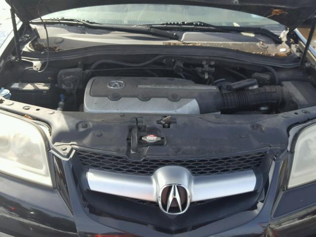 2HNYD18615H525460 - 2005 ACURA MDX TOURIN BLACK photo 7