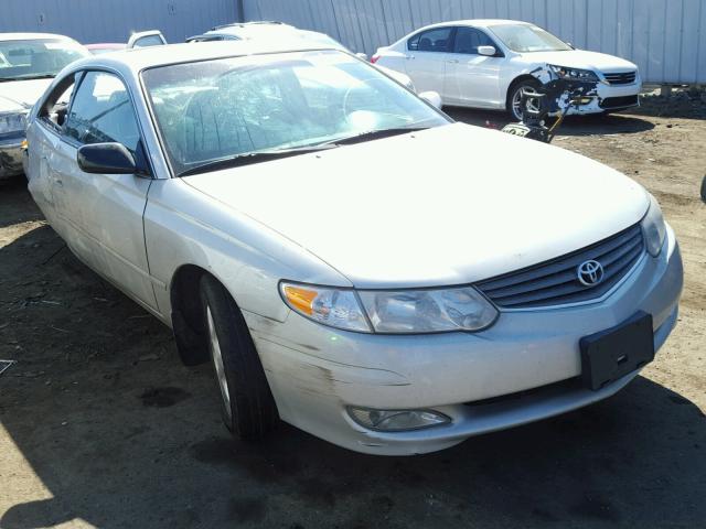 2T1CF28PX3C610183 - 2003 TOYOTA CAMRY SOLA SILVER photo 1