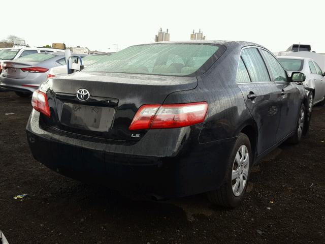 4T4BE46K49R056377 - 2009 TOYOTA CAMRY BASE BLACK photo 4