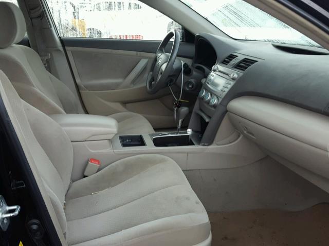 4T4BE46K49R056377 - 2009 TOYOTA CAMRY BASE BLACK photo 5