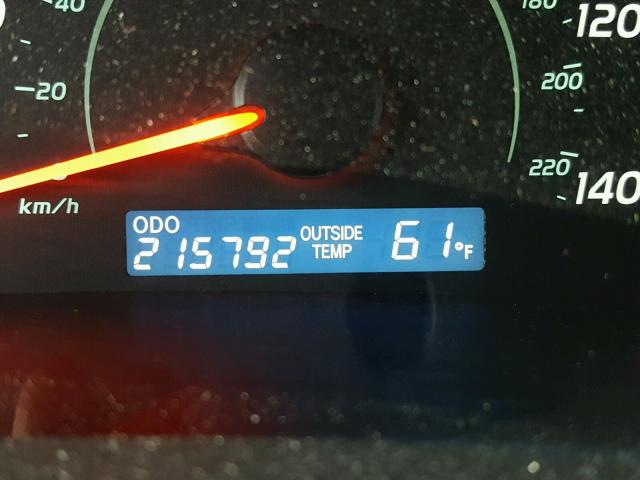 4T4BE46K49R056377 - 2009 TOYOTA CAMRY BASE BLACK photo 8