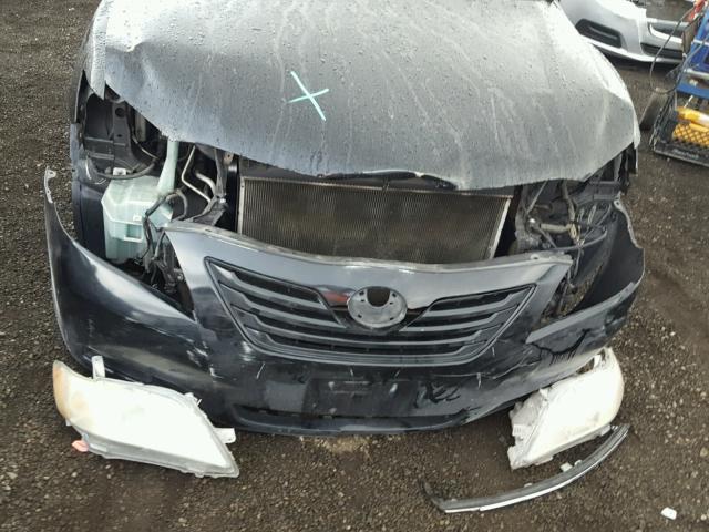 4T4BE46K49R056377 - 2009 TOYOTA CAMRY BASE BLACK photo 9