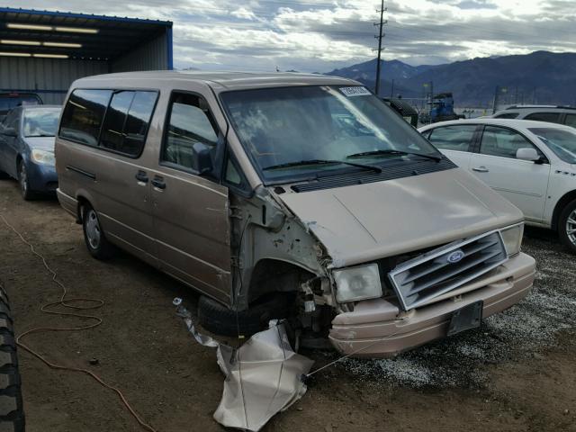 1FMDA41X1TZA45932 - 1996 FORD AEROSTAR BEIGE photo 1