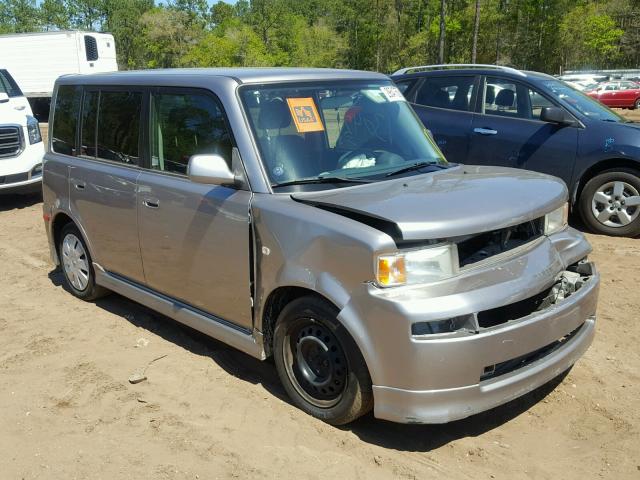 JTLKT324364124223 - 2006 TOYOTA SCION XB SILVER photo 1