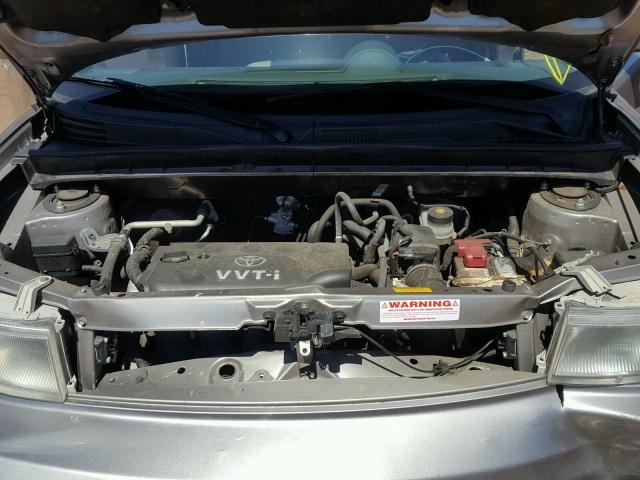 JTLKT324364124223 - 2006 TOYOTA SCION XB SILVER photo 7