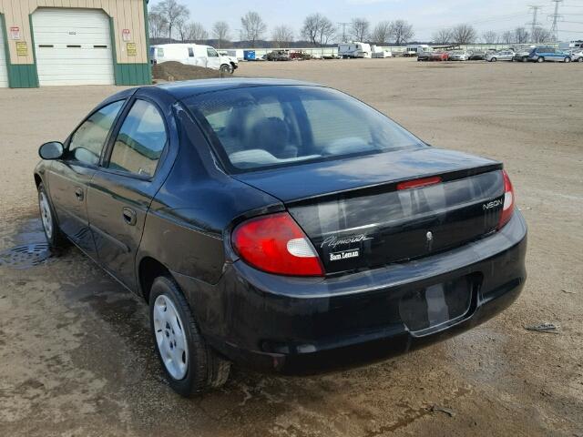 1P3ES46C61D188042 - 2001 PLYMOUTH NEON BASE 黑色 照片 3