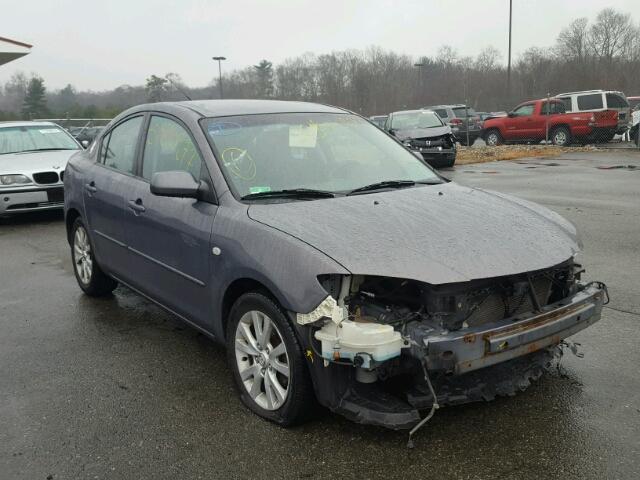 JM1BK12G471613827 - 2007 MAZDA 3 I GRAY photo 1