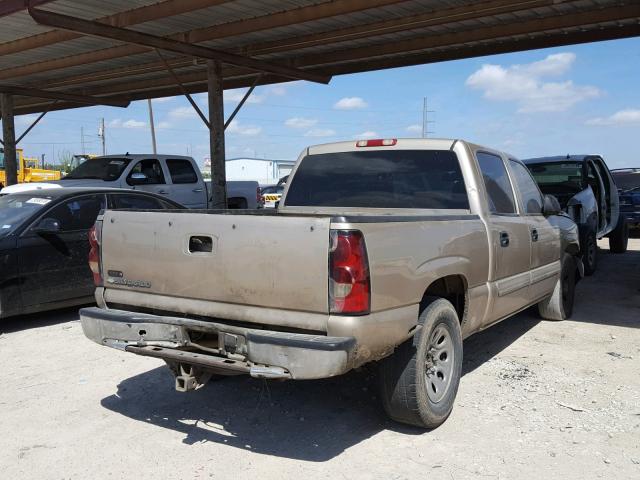 2GCEC13V661342799 - 2006 CHEVROLET SILVERADO GOLD photo 4