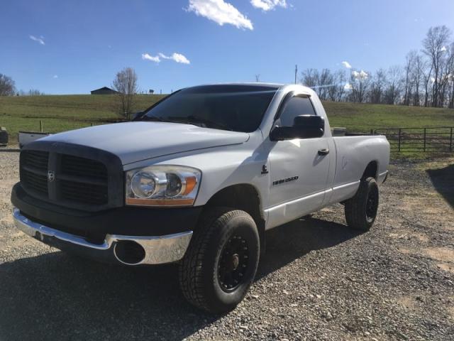 3D7KS26C06G187489 - 2006 DODGE RAM 2500 S WHITE photo 2