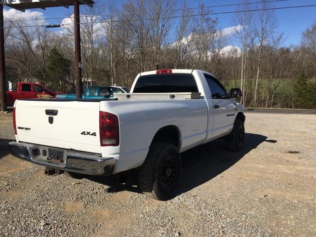 3D7KS26C06G187489 - 2006 DODGE RAM 2500 S WHITE photo 4