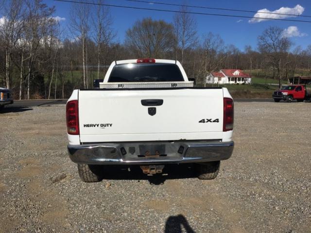 3D7KS26C06G187489 - 2006 DODGE RAM 2500 S WHITE photo 5