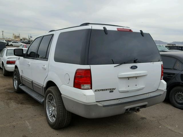 1FMRU15WX3LA58033 - 2003 FORD EXPEDITION WHITE photo 3