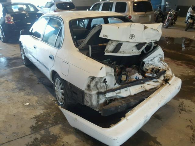 2T1AE09B2SC135788 - 1995 TOYOTA COROLLA LE WHITE photo 3