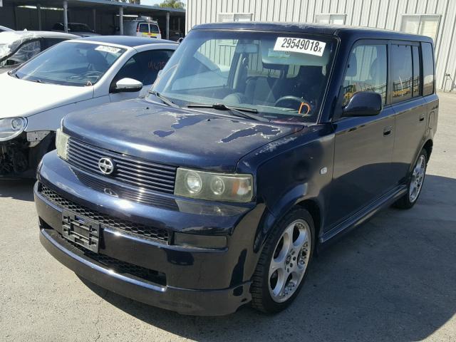 JTLKT324750177934 - 2005 TOYOTA SCION XB ლურჯი ფოტო 2