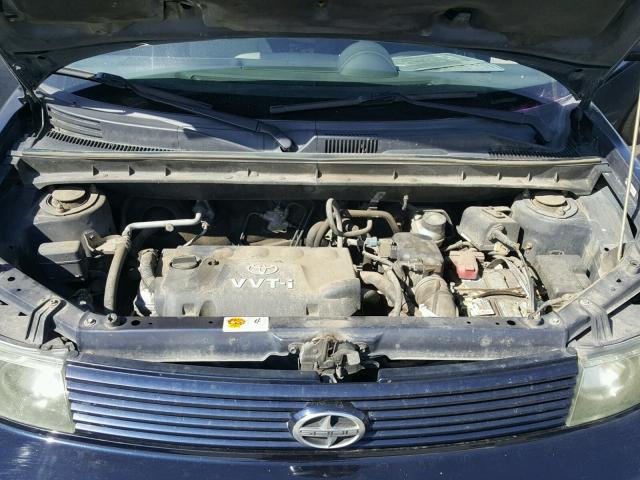 JTLKT324750177934 - 2005 TOYOTA SCION XB ლურჯი ფოტო 7