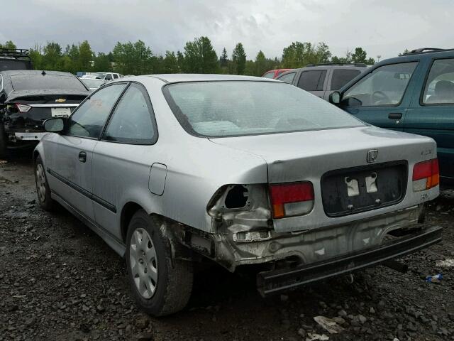 1HGEJ7120VL067099 - 1997 HONDA CIVIC HX WHITE photo 3